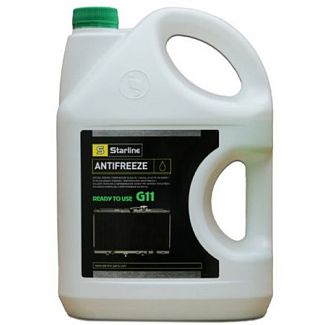 Антифриз зеленый 4л G11 -40 °C STARLINE