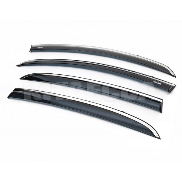 Дефлектори вікон (Вітровики) на Opel Corsa D (2007-2014) 4 шт. NIKEN (047op090201) - 2