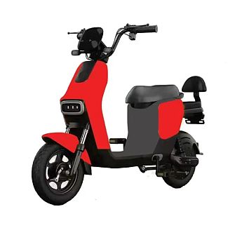 Велоскутер аккумуляторный FLY 45 км 600 Вт красный + аккумулятор 48В 12Ач FORTE