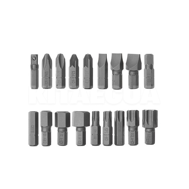 Набір інструментів 1/2" & 1/4" 111 предметів Cr-V STORM Intertool (ET-8111) - 4