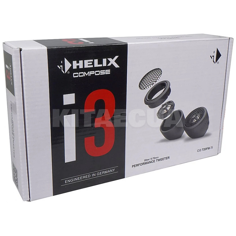 Динаміки твітери 0.75" (2 см) 50 Вт чорні (2 шт) Ci3 T20FM-TI Helix (35600) - 2
