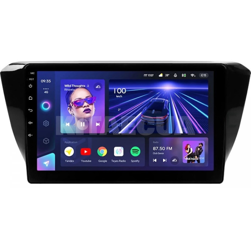 Штатная магнитола CC3L 4+64 Gb 10" Skoda Superb 3 2015-2019 Teyes (52337)