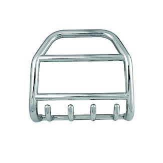 Кенгурятник QT007 Mitsubishi Pajero Sport 2008-2015 нержавеющая сталь CAN