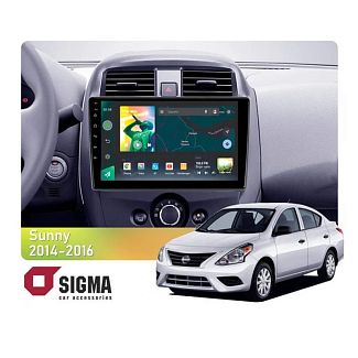 Штатная магнитола X10232 2+32 Gb 10" Nissan Sunny 2014-2016 SIGMA4car