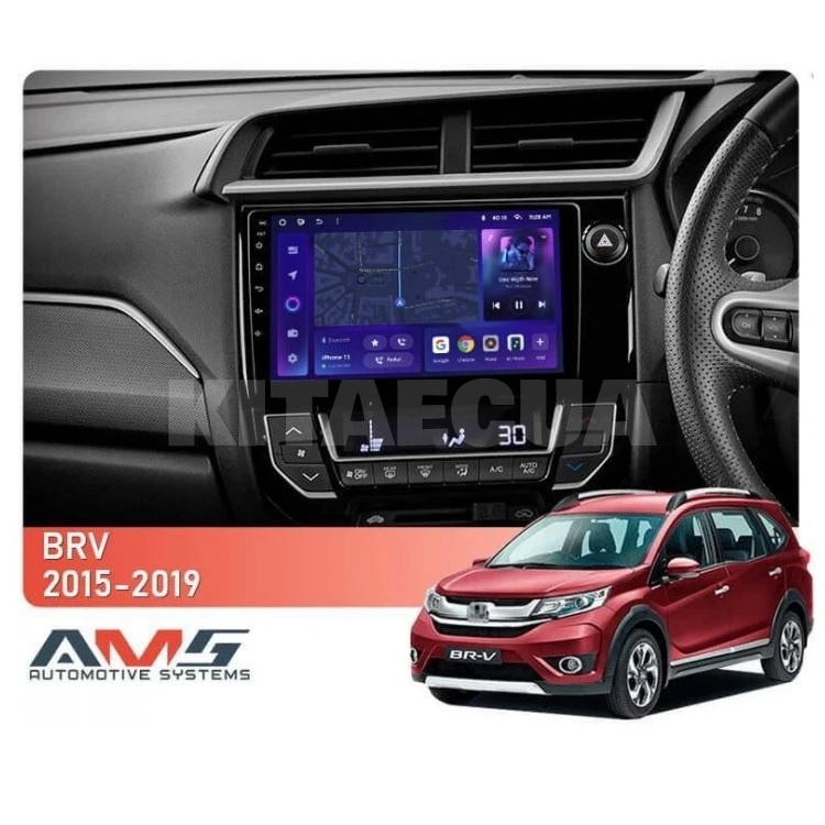 Штатна магнітола MOSS M3 4+32 ГБ 9" Honda BRV 2015-2019 (L1) AMS (49950) - 2