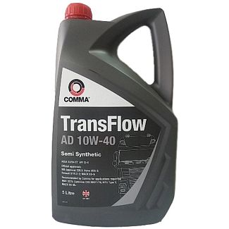 Масло моторне напівсинтетичне 5л 10W-40 TRANSFLOW AD COMMA