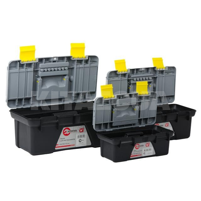 Комплект ящиков для инструментов 3 шт (10", 12", 14") Intertool (BX-0303-INTERTOOL) - 23