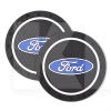 Коврики антискользящие в подстаканник 7 см Ford (2шт.) (4413)