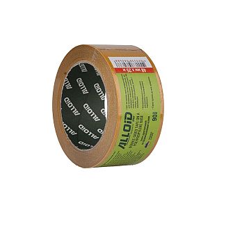 Скотч двухсторонний на полипропиленовой основе 10 м х 48 мм 90мкм Alloid