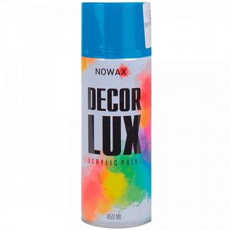 Краска синяя 450мл акриловая Decor Lux NOWAX