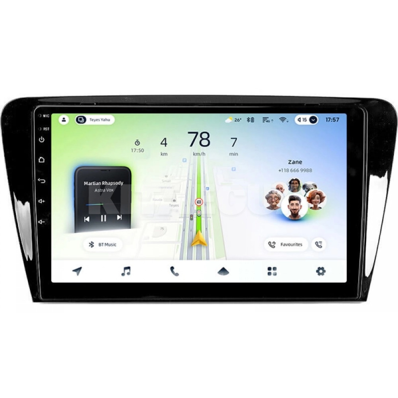 Штатная магнитола CC4L 4+64 Gb 10" Skoda Octavia 3 A7 2013-2018 (A) Teyes (72438)