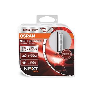 Ксенонова лампа D1S 35W 85V 2шт. Night Breaker Laser Osram