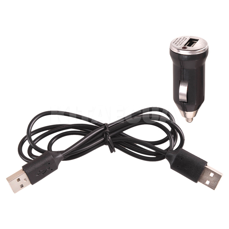 Підлокітник із USB, попільничкою та підсклянником універсальний сірий VITOL (HJ48020G) - 2