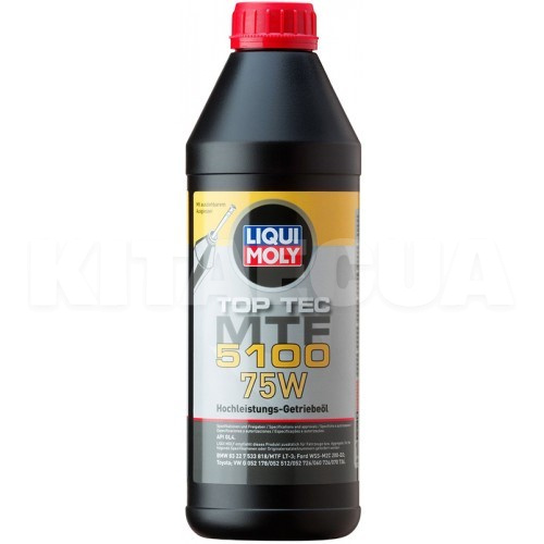 Масло трансмиссионное минеральное 1л 75W Top Tec MTF 5100 LIQUI MOLY (20842)