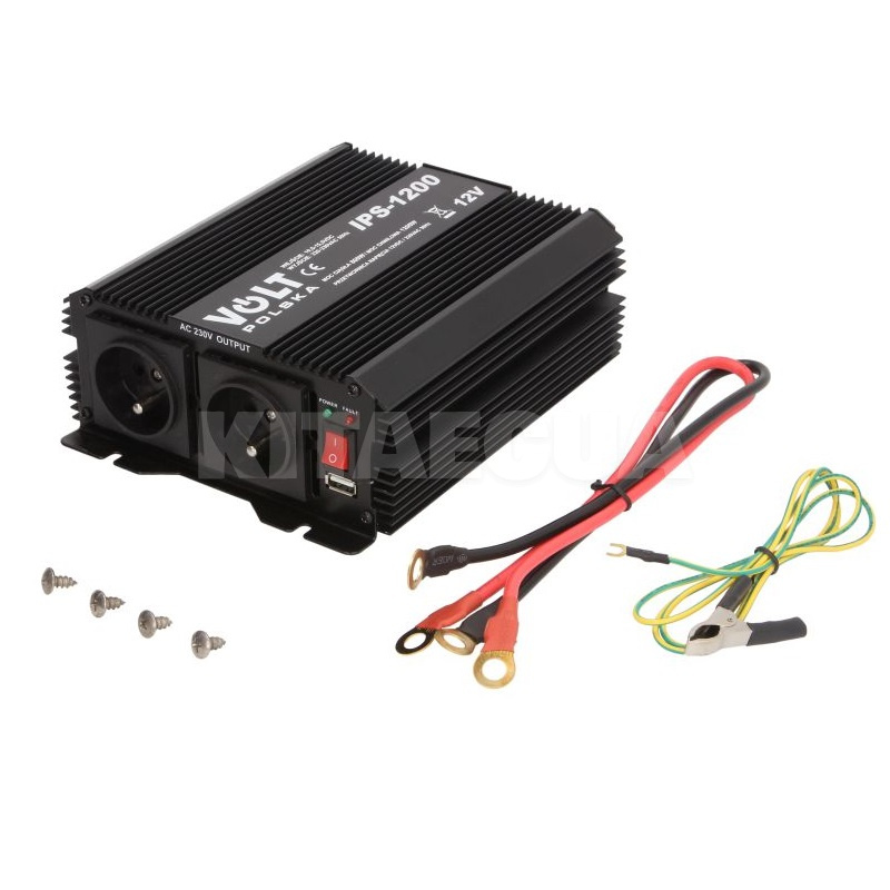 Инвертор 12-230В 800Вт VOLT (12/230 AC-800)