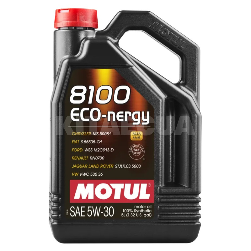 Масло моторное синтетическое 5л 5W-30 8100 ECO-nergy MOTUL (102898)
