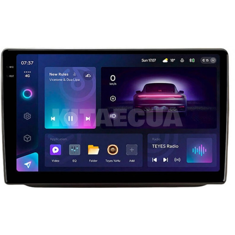 Штатная магнитола CC3 4+64 Gb 10" Skoda Fabia 2007-2014 2k Teyes (58108)