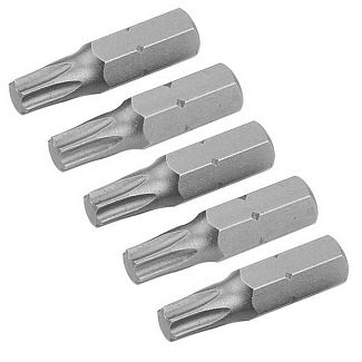 Биты S2 25х25 мм 5шт TOLSEN