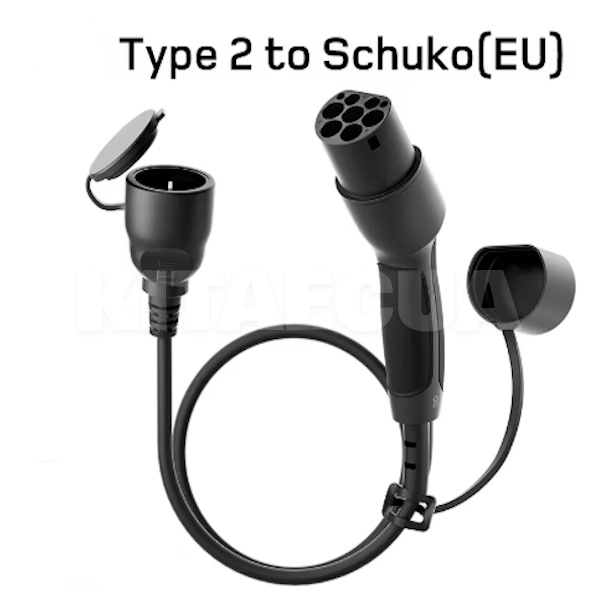 Переходник для зарядной станции 3.5 кВт Type2 - EU Schuko 5м GUWIEYG (S-T2EU)