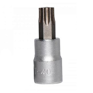 Головка торцева з 6-променевою насадкою T40 1/4 " 32 мм FORCE