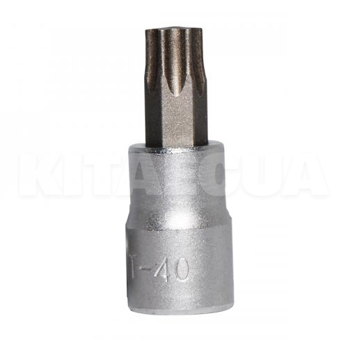 Головка торцева з 6-променевою насадкою T40 1/4 " 32 мм FORCE (FOR 3263240)