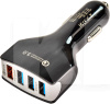 Автомобільний зарядний пристрій 2 USB Qualcom 3.0 7a Black CQC-400 XoKo (CQC-400-BK-XoKo)