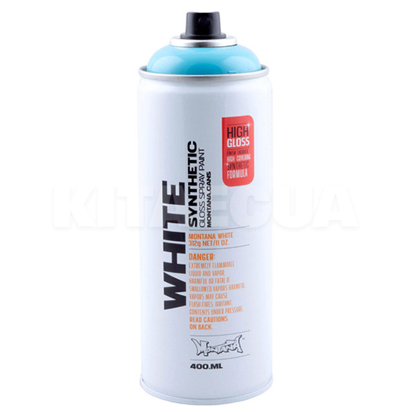 Краска декоративная синтетическая 400мл 6340 "тропикана" бирюзовая White MONTANA (344336-MONTANA)