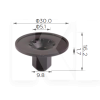 Гайка пластиковая на VW / Audi / Seat / Skoda (компл 10 шт) Clipss (3193)