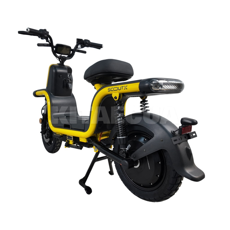 Электроскутер U1s 130 км 1500 Вт желтый ScoutX (U1s yellow) - 4