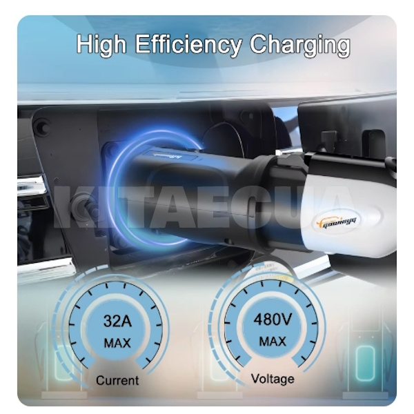 Перехідник Guwieyg 22 кВт 32А 3-фазі Type 2 - GB/T AC GUWIEYG (P-T2GBT3P) - 4