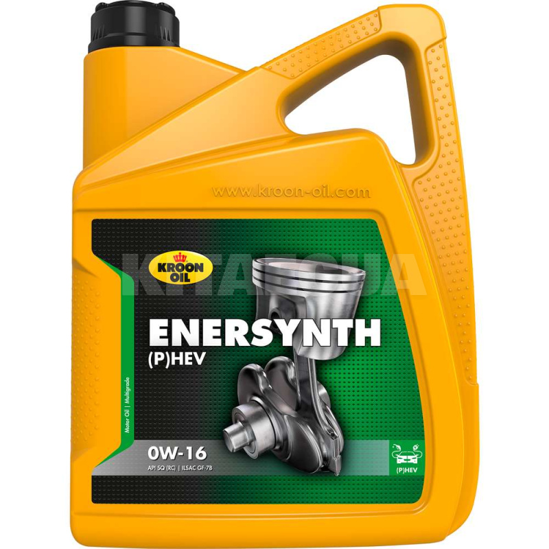 Масло моторное синтетическое 5л 0W-16 Enersynth (P)HEV KROON OIL (KL 36735)