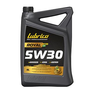 Масло моторное синтетическое 5л 5W-30 TITANIUM GR-6 LUBRICO