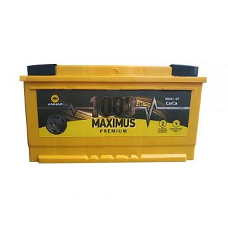 Аккумулятор автомобильный 100Ач 10А "+" справа MAXIMUS