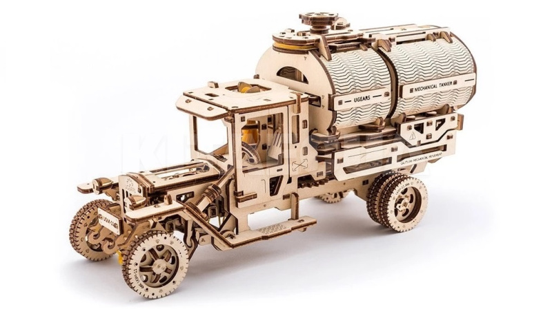 Механическая модель 3D пазл "Автоцистерна" UGEARS (70021)