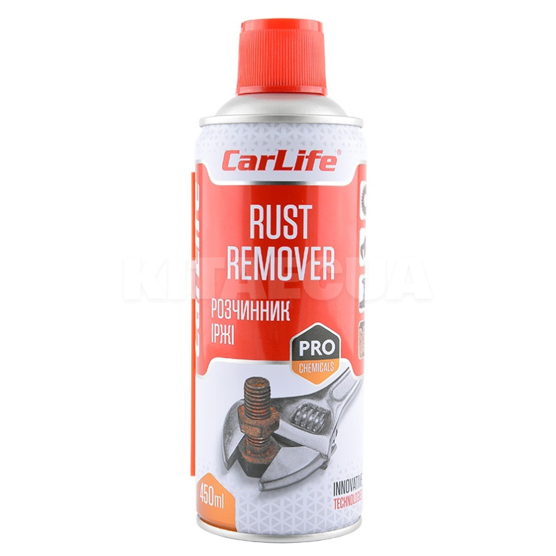 Преобразователь ржавчины 450мл rust remover CARLIFE (CF451)