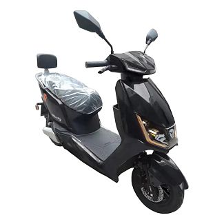 Электроскутер Т5 70 км 2000 Вт черный Yadea