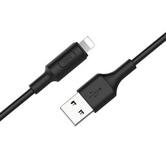 Кабель USB - Lightning 2A X25 1м черный HOCO