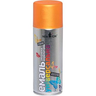 Фарба-емаль універсальна 400мл церковне золото NEW TON