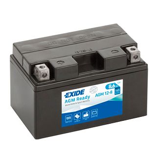 Мото аккумулятор 8.6Ач 145А "+" слева EXIDE