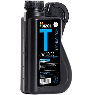 Моторное масло синтетическое 1л 5W-30 Technology C3 BIZOL