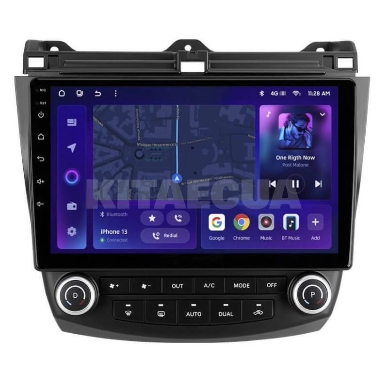 Штатная магнитола MOSS M3 4+32 ГБ 10" Honda Accord 7 CL 2005-2008 (F2) AMS (50804)
