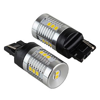 LED лампа для авто W3x16d 6000K (комплект) PULSO