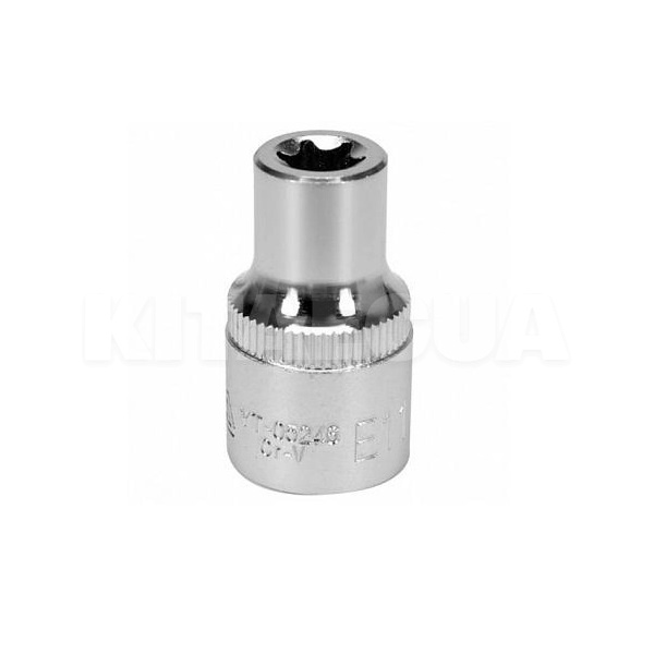 Головка торцева Е-ПРОФІЛЬ E11 1/2" блістер YATO (YT-05246)