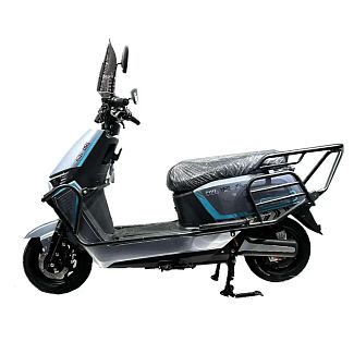 Электроскутер R2 80 км 2800 Вт голубовато-серый FORTE