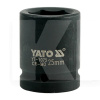 Головка торцева ударна 6-гранна 25 мм 3/4" 50 мм YATO (YT-1075)