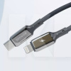 Кабель Type-C Type-C 60W 1м Flex Metal чорний PROOVE (505050001)