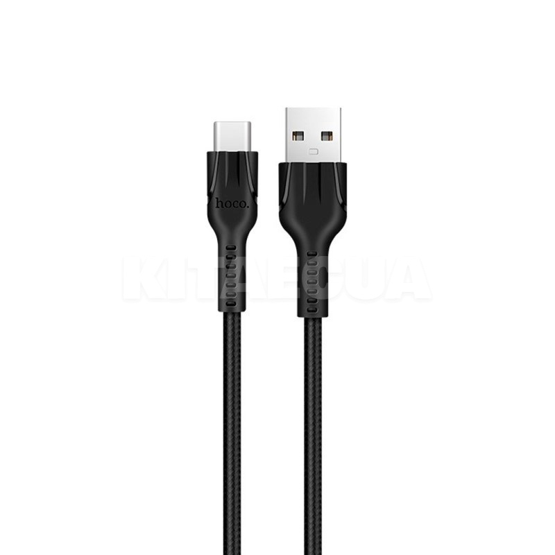 Кабель USB - Type-C 2.4A U31 1.2м черный HOCO (6957531053958)