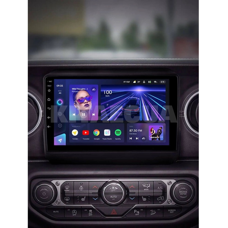 Штатная магнитола CC3L 4+32Gb 10" Jeep Wrangler 4 JL 2018-2019 (L1) Teyes (43069) - 2