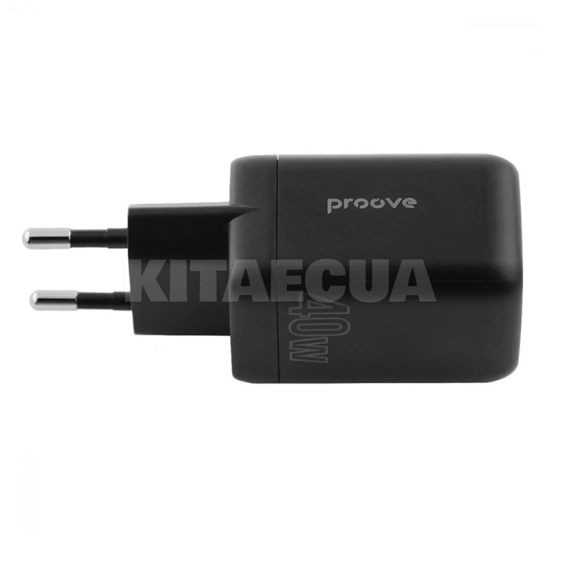Зарядное устройство 40W 2Type-C Silicone Power черное PROOVE (491840001) - 4