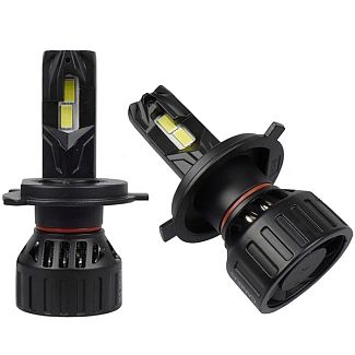 LED лампа для авто X1 H4 H/L 65W 5000K SIGMA4car